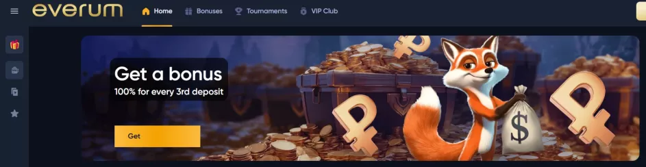 Everum Casino bonus powitalny 100% do 2250 PLN + 200 darmowych spinów